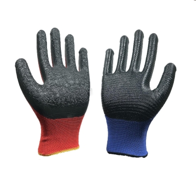 Safety Gloves, 3D Comfort Fit, Firm Grip, Thin, Touchscreen Compatible, Durable, Breathable and Cool, Machine Washable;